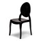 Atlas Commercial Products Sofia Stacking Chair with UV Protection, Black SC4BLK - alternate 1
